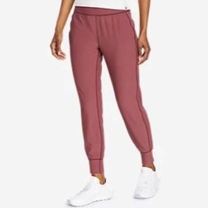 Eddie Bauer Trail Tight Joggers Dark Chinaberry Medium Tall Women's